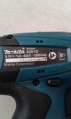 สว่านแบตมากีต้าแท้ รุ่น 6261 D สภาพพร้อมใช้งานคับ