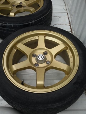 ขายแม็ก te37 ขอบ 16 พร้อมยาง