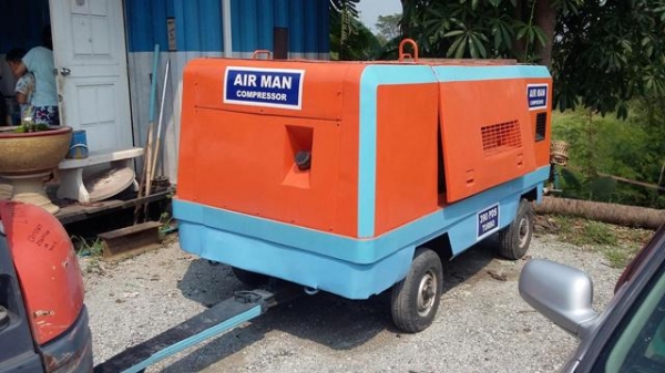 ปั๊มลมสกรู AIR MAN PDS 390 เครื่อง IZUSU ปั๊มลมสกรู AIR MAN PDS 390 เครื่อง IZUSU