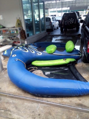 ขาย เรือยางเหาะได้ ยี่ห้อ Sevylor  มือสองญี่ปุ่น ราคา 5,500