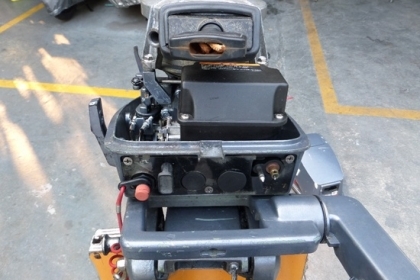 ขาย เครื่องเรือYAMAHA 8 แรง 2 จังหวะหางยาว เครื่องติดง่ายเดินดี สภาพสวยพร้อมใช้ ราคา 19,000