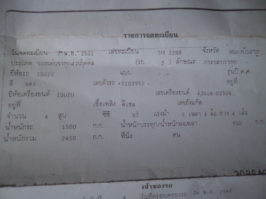 ขาย95000บาทรถกะบะอีซูซุแค็บปี31สภาพสวยพร้อมใช้