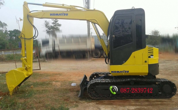 ขายรถแบคโฮ KOMATSU PC 50