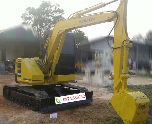 ขายรถแบคโฮ KOMATSU PC 50