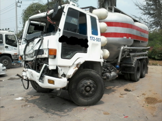 ขายด่วนครับ รถอุบัติเหตุ ROCK175 FVZ12NY เต้าปูน 1 เพลา พร้อม เล่มทะเบียน (ขายตามสภาพครับ)