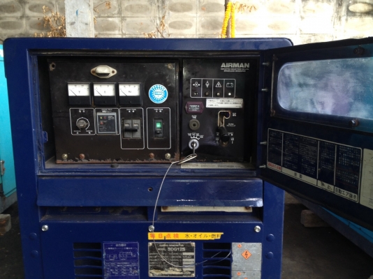 ขายด่วน เครื่องปั่นไฟสภาพดี มือสองจากญี่ปุ่น พร้อมใช้งาน