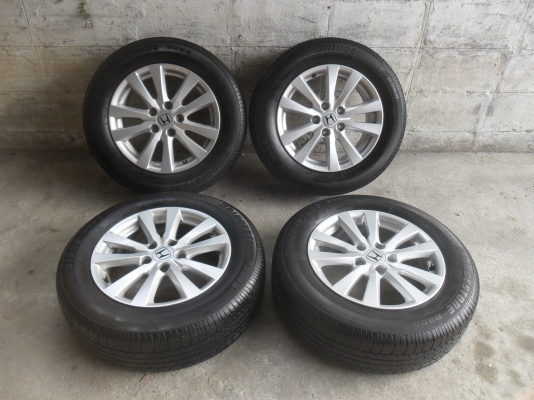 ล้อแม็ก 16นิ้ว 5รู114 ฮอนด้า พร้อมยาง สวยๆ 4 ล้อ ลดราคาเหลือ 5000 บาท