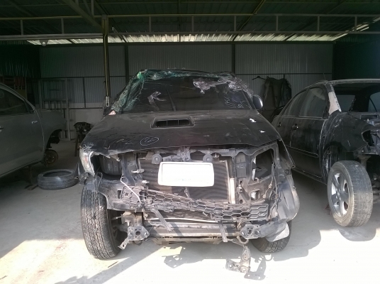 รถอุบัติเหตุ Vigo Smart Cab Prerunner 2010 2.5 VN ABS รถอุบัติเหตุ Vigo Smart Cab Prerunner 2010 2.5 VN ABS