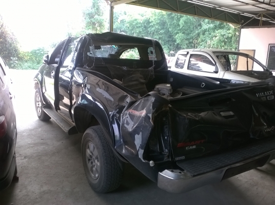 รถอุบัติเหตุ Vigo Smart Cab Prerunner 2010 2.5 VN ABS รถอุบัติเหตุ Vigo Smart Cab Prerunner 2010 2.5 VN ABS