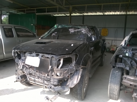 รถอุบัติเหตุ Vigo Smart Cab Prerunner 2010 2.5 VN ABS รถอุบัติเหตุ Vigo Smart Cab Prerunner 2010 2.5 VN ABS