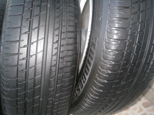 ขายล้อแม็ก Honda city 15"x5.5" 4รู100 et 45 +ยางปี 10 (081-3747940)