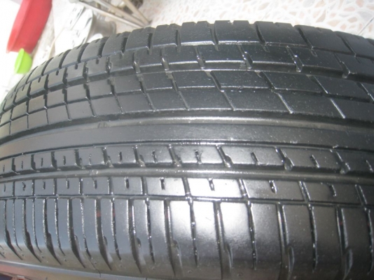 ขายล้อแม็ก Honda city 15"x5.5" 4รู100 et 45 +ยางปี 10 (081-3747940)