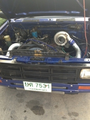 ขายคนใจรักรถซิ่ง เครื่องTD27ตัวนอกใส้ในเต็มที่ ลูก ก้านข้อ ปั้ม14มิล TURBO TF 08 บูธ 50 สนใจลดได้ขาย