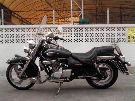 ขออนุญาติขาย  Kawasaki Boss NEW 175 cc. สีดำ ล้อแม็ก