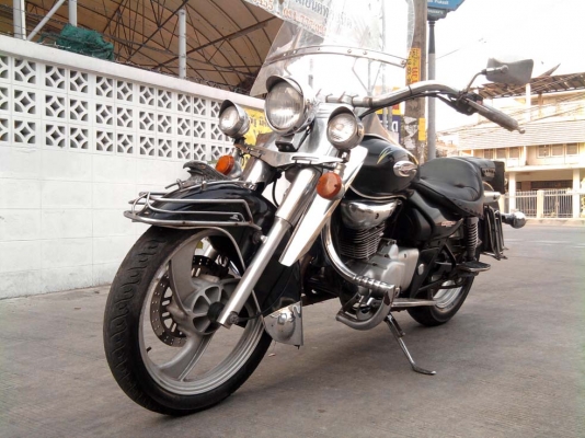 ขออนุญาติขาย  Kawasaki Boss NEW 175 cc. สีดำ ล้อแม็ก