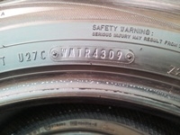 ขายยาง235/55/18 ยางDUNLOP GRANDTREK PT2 ปี 4809 ( 1 คู่ )