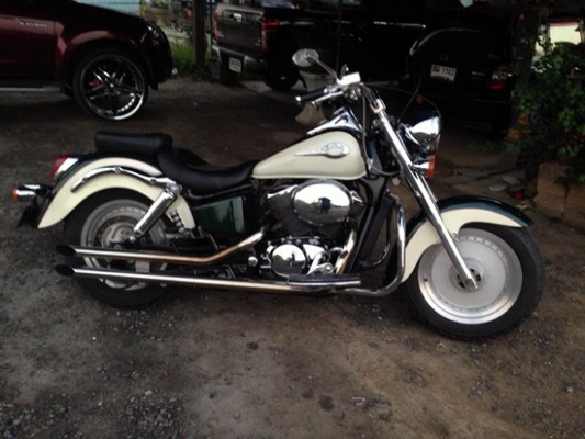 แม็กสิงห์บุรี//HONDA SHADOW 400 CLASSIC แต่งสวย ล้อฮาเล่ 97000ด่วนๆ