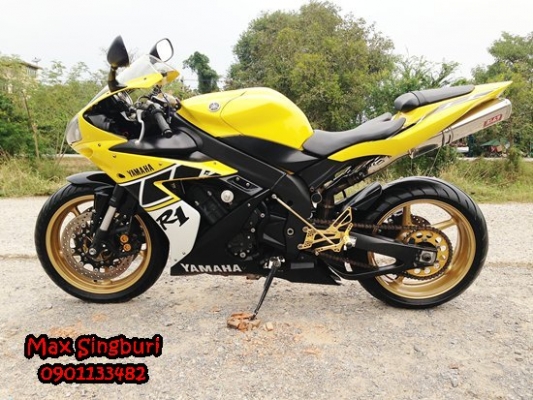 แม็กสิงห์บุรี//YAMAHA R1 ปี2004 ลาย LIMITED  ท่อแต่ง YOSHIMURA อินวอย+สรรพาสมิตร 245000