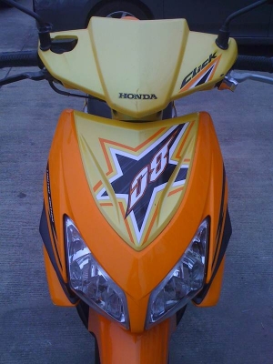 ขาย HONDA CLICK ปี 51 พร้อมล้อแม็กครับ
