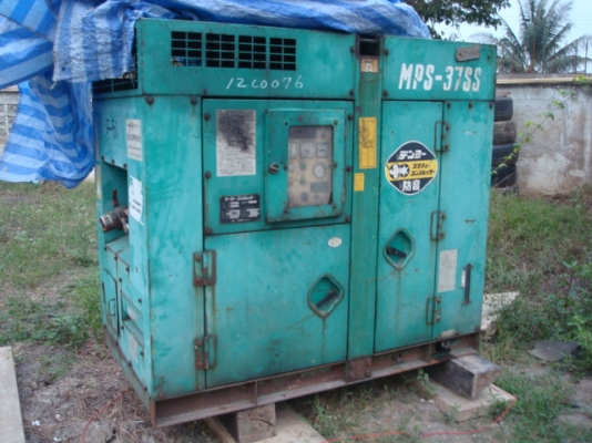 ปั๊มลมสกรูมือสองเก่าญี่ปุ่น DENYO 50 Hp 0833554933