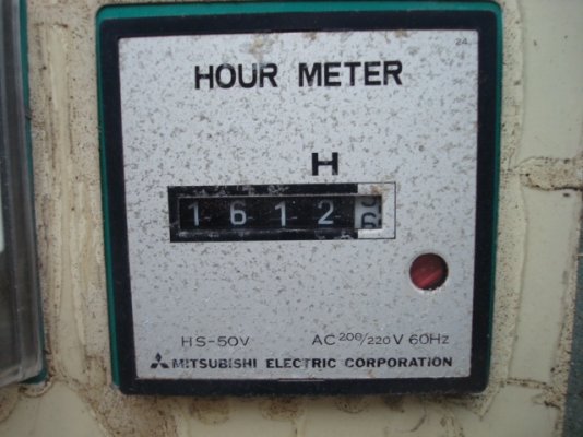 ปั๊มลมสกรูมือสองเก่าญี่ปุ่น DENYO 50 Hp 0833554933