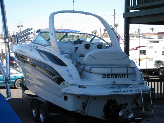 เรือยอร์ซสุดหรูเอาไปแบ่งเล่นครับ CROWNLINE 29' แอร์ GEN ครบราคาเบาๆครับ