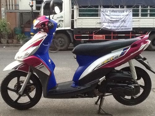 MIO115iรถปี2012ระบบหัวฉีดตัวใหม่ล่าสุดสวยกริ้บใหม่มากล้อแม็ก