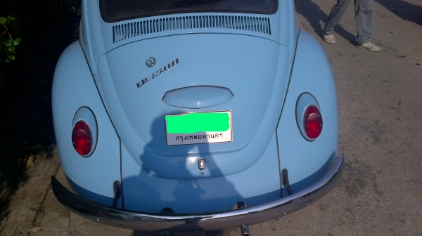 โพล์คเต่า volkswagen รถปี 1968