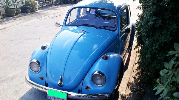 โพล์คเต่า volkswagen รถปี 1968