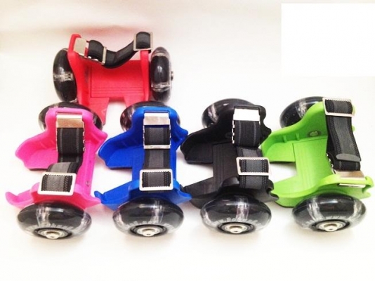 รองเท้าติดล้อ แฟลชชิ่ง โรลเลอร์ ล้อเสก็ตไฟกระพริบ รุ่นใหม่ 2