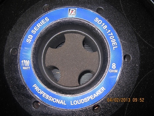 ขายดอกลำโพง SD 18-1700EL มี 4 ดอกสภาพ 99\%