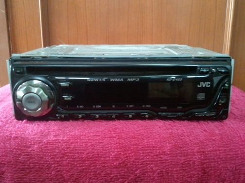 ขายเครื่องเล่นวิทยุิ CD MP3 ยี่ห้อ JVC