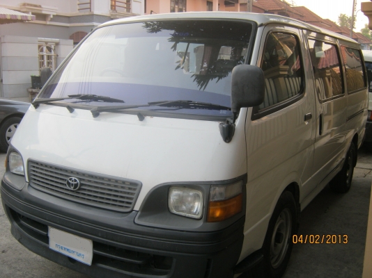 ขายรถตู้โตโยต้าปี 1999 เครื่อง 3.0 ดีเซล เกียร์ธรรมดา