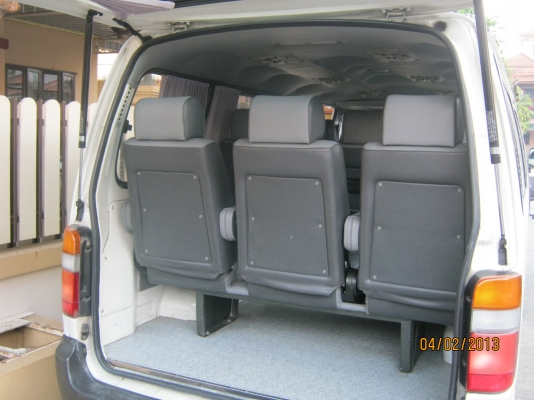 ขายรถตู้โตโยต้าปี 1999 เครื่อง 3.0 ดีเซล เกียร์ธรรมดา