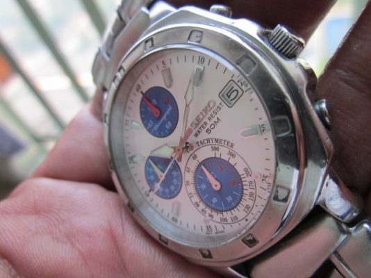 +++++ SEIKO โครโนกราฟจับเวลาสามวงราคาถูก +++++
