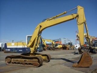 รถขุดดิน PC150-5-7124 คอนโทรลสั้น  สภาพดี นำเข้าจากญี่ปุ่น  ไม่เคยใช้งานในไทย  โทร.081-373-0559