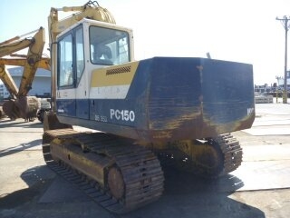 รถขุดดิน PC150-5-7124 คอนโทรลสั้น  สภาพดี นำเข้าจากญี่ปุ่น  ไม่เคยใช้งานในไทย  โทร.081-373-0559