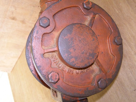 ขายปั๊มมือหมุน ORIENTAL  JAPAN พร้อมหลอดแก้ว