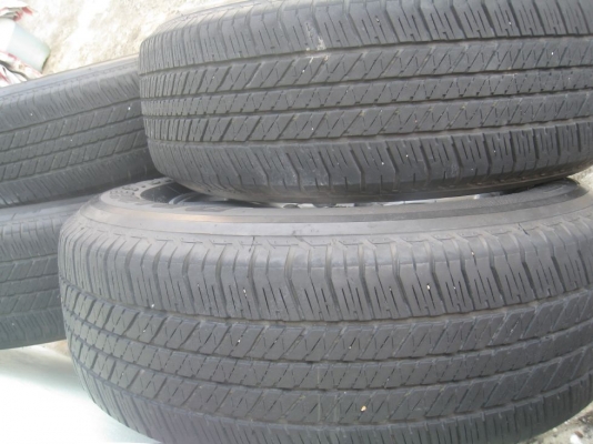 ขายล้อแม็ก Toyota Fortuner 17"x7.5" 6รู139 et30 + ยางปี11 (081-3747940)