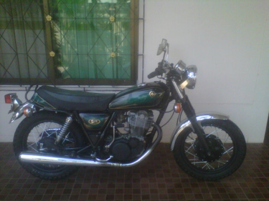 ***ขาย SR400 ตัว limited ปี 95 สีเขียวเดิมญี่ปุ่น รถเดิมครับ 64000 ohm คอนหวัน***