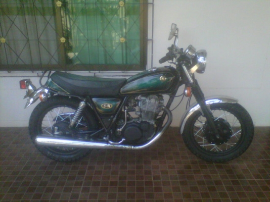 ***ขาย SR400 ตัว limited ปี 95 สีเขียวเดิมญี่ปุ่น รถเดิมครับ 64000 ohm คอนหวัน***