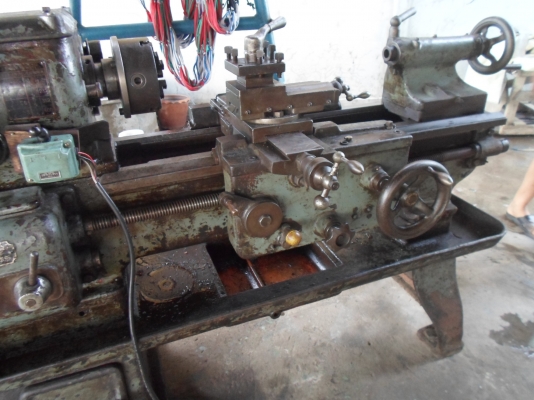 เครื่องกลึงญี่ปุ่น 5 ฟุต  เกียร์บล็อก  45,000