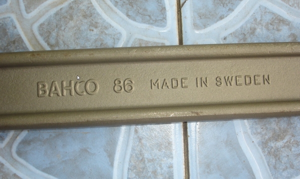 ขายประแจเลื่อน BAHCO 24" MADE IN SWEDEN