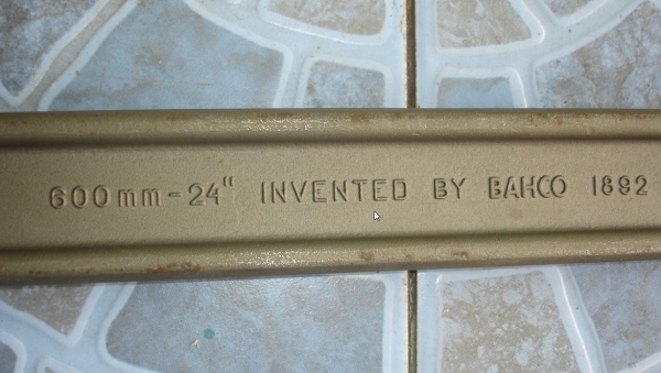 ขายประแจเลื่อน BAHCO 24" MADE IN SWEDEN