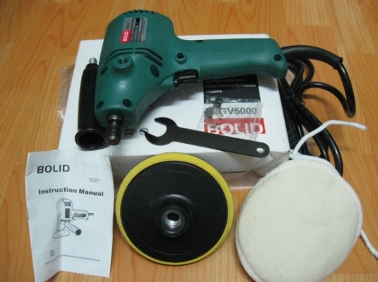 ขายเครื่องขัดสี ลบรอย รถยนต์ แรงบิดดี ทุ่นเต็ม ใบขนแกะ 5นิ้ว