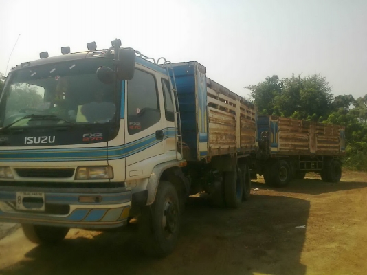 ขายรถพ่วง 18 ล้อ 2 เพลา แม่-ลูก กระบะเหล็กดั้ม อู่.ซีทีครัท ISUZU DECA 270 ปี.46 ปรายปี ยูโรทูเครื่องส้ม ตัวแรกสวย