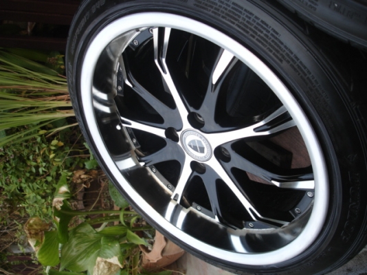 ล้อ เเนว vip17x7.5 4รู100 et42 สภาพสวยมาก