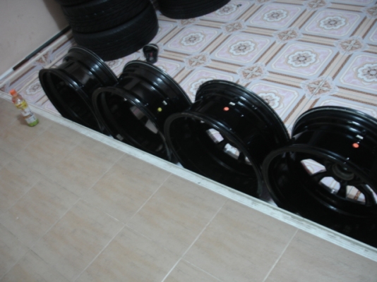 ล้อ เเนว vip17x7.5 4รู100 et42 สภาพสวยมาก