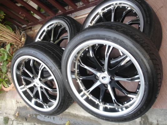 ล้อ เเนว vip17x7.5 4รู100 et42 สภาพสวยมาก