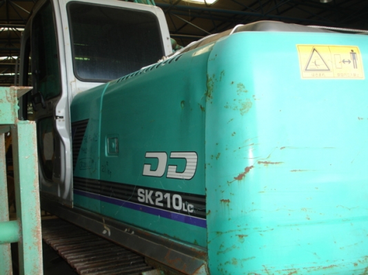 ถึงไทยแล้ว KOBELCO SK210LC-6E YQ08 ปี 2003 สภาพสวย ราคาไม่แพงครับ